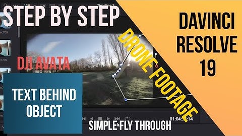 Davinci Resolve 19 | Text From behind Object | Simple Tutorial