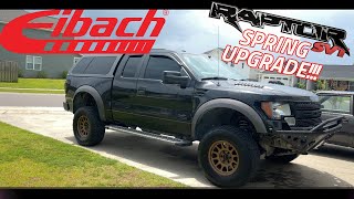Gen 1 Ford Raptor Eibach Spring Upgrade!!!! by Vasili Brown 1,940 views 9 months ago 6 minutes, 33 seconds