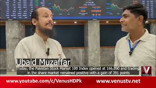 TODAY REPORT PAKISTAN STOCK EXCHANGE WITH SARFARAZ ALI || VENUSHD || 15-5-2026
