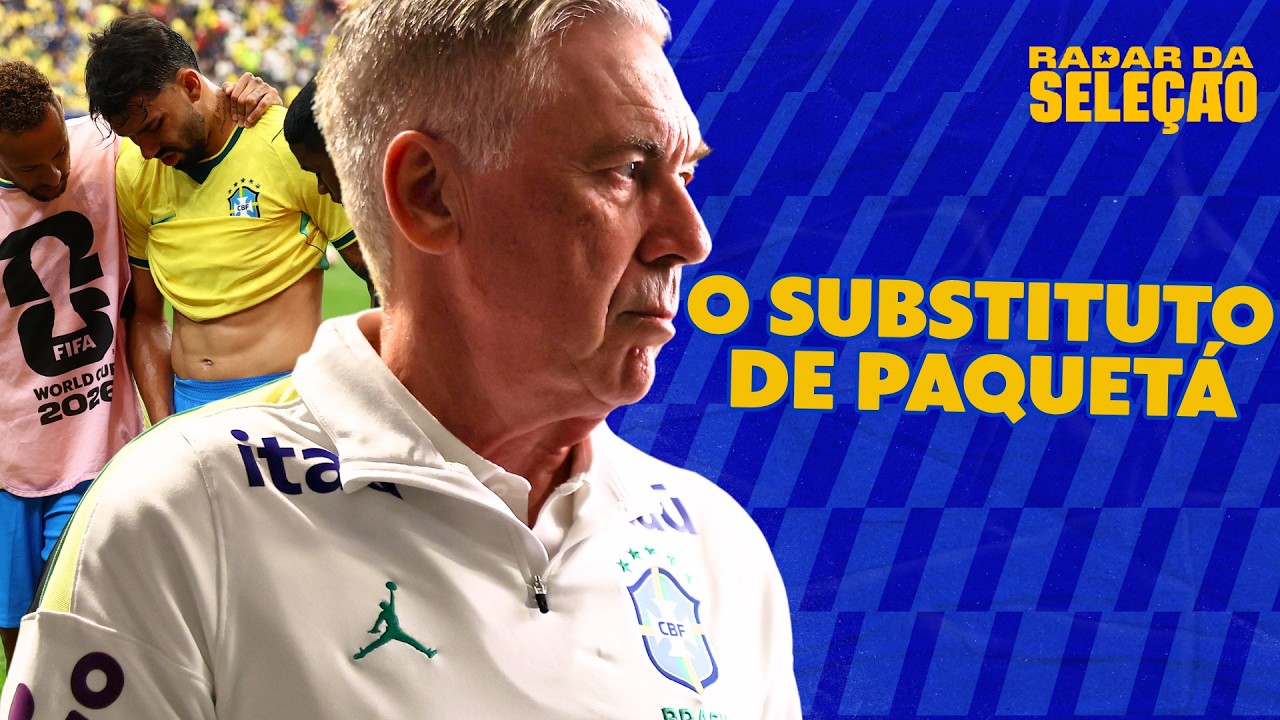 VEM SURPRESA? O SUBSTITUO DE PAQUETÁ NA ESCALAÇÃO DE BRASIL X NORUEGA! | Radar da Seleção | ge tv