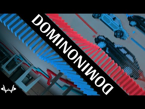 DOMINONIꟽOꓷ - 27.500 dominoes - #TENET inspired project
