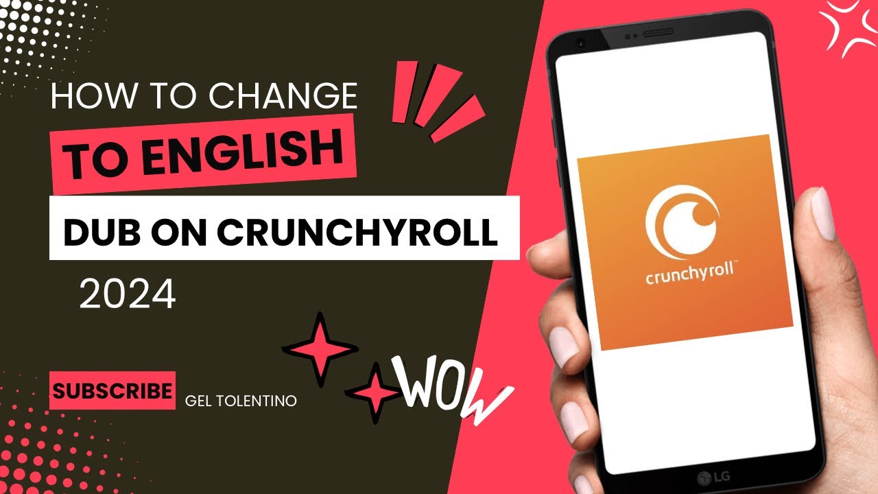 HOW TO CHANGE TO ENGLISH DUB ON CRUNCHYROLL (2024) | STEP BY STEP GUIDE