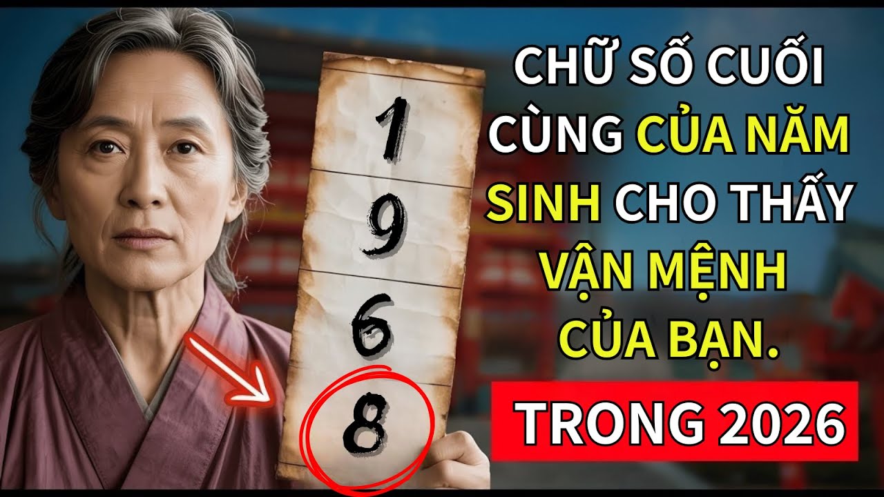 Chữ Số Cuối Cùng Trong Năm Sinh Của Bạn Có Ý Nghĩa Gì? Khám Phá Ngay! ✨Giáo Lý Phật Giáo