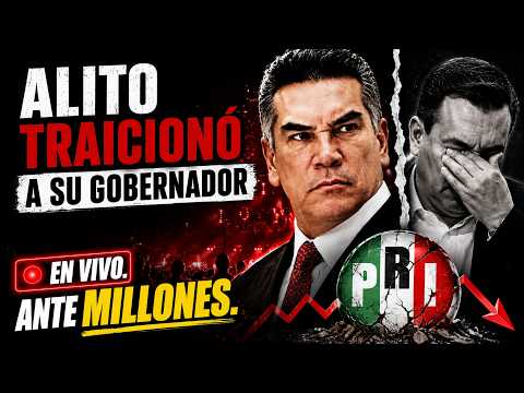 ALITO SE QUEDA SOLO: su gobernador marcado por EU y 83 millones que nadie explica