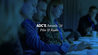ADCE Awards 2018 - Film & Radio