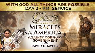 David vs. Goliath Miracle Crusade - David E. Taylor - Day 3
