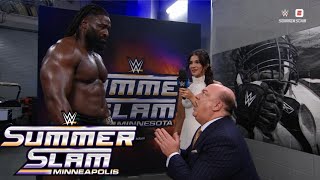 WHAT HAPPENED AFTER SUMMERSLAM: OBA FEMI BREAKS SILENCE AFTER DEFEATING LESNAR CALLS OUT PAULHEYMAN