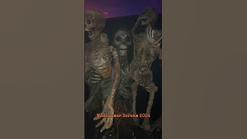 Dancing skeletons at #midsummerscream 2024 💀 #skeleton #skeletondance