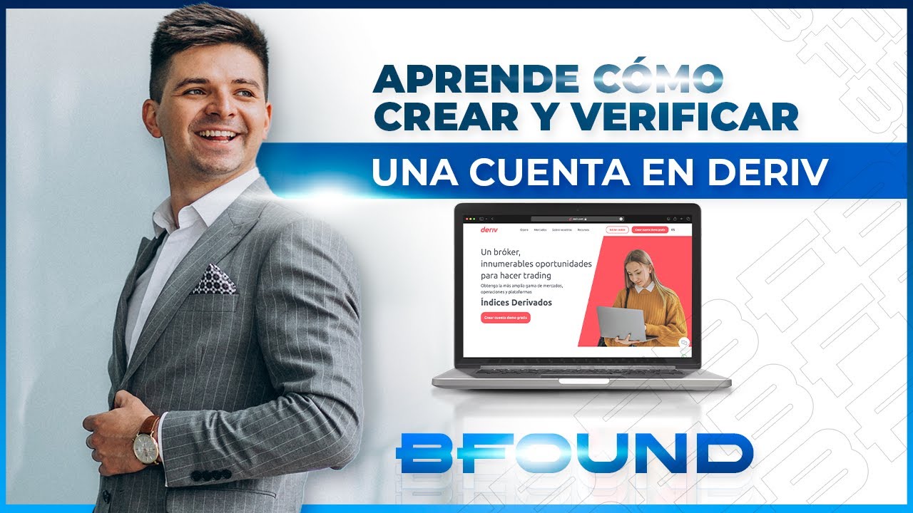 Cómo crear y Verificar una cuenta en Deriv - YouTube