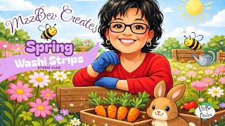 MzzBev Creates Spring Washi Strips screenshot 3