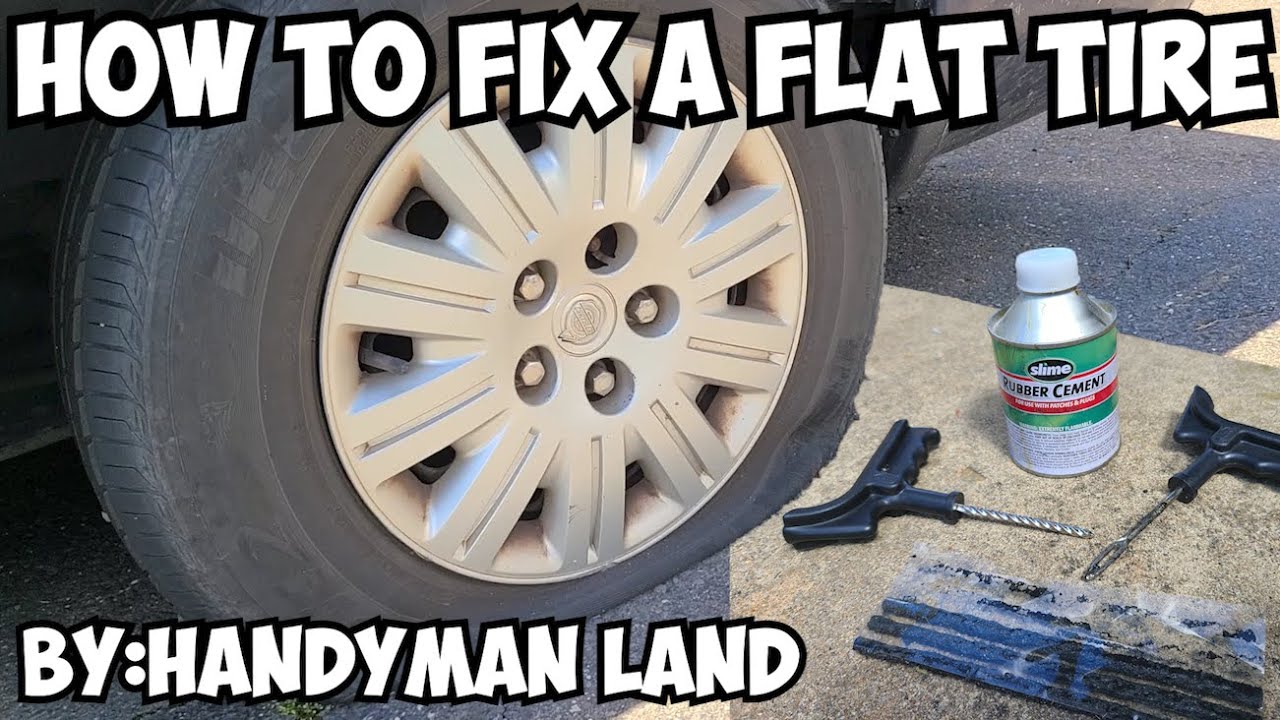 How To Fix A Flat Tire 