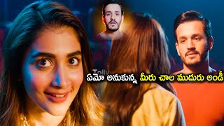 Pooja Hegde &amp; Akkineni Akhil New Telugu Comedy Scene | Tollywood Talkies