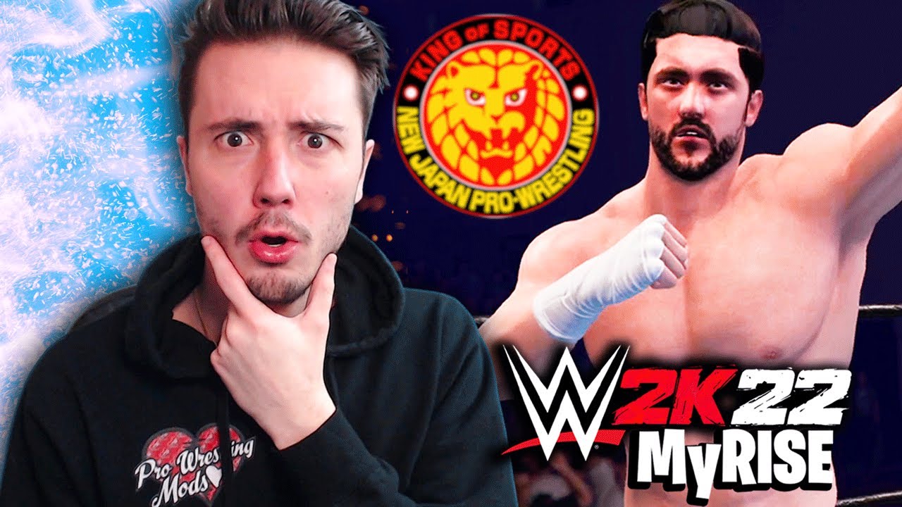 WWE 2K22 MyRISE - I Left WWE For JAPAN!!