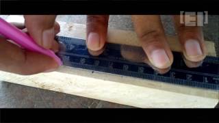 How to create a T joint/Lap joint in carpentry shop