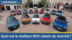 Maxi-comparatif : quel est le meilleur SUV urbain du marché?