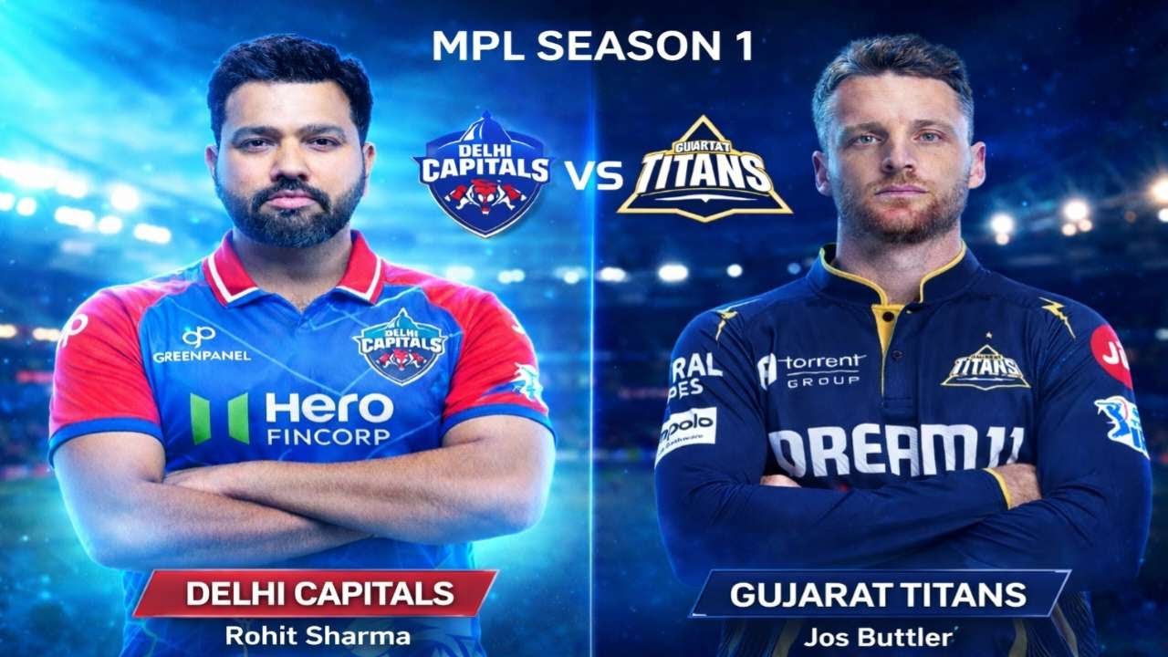 DC VS GT MPL SEASON 1  LIVE STREAM | MADDYGAMING | CRICKET 26