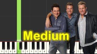 Rascal Flatts Bless The Broken Road Piano Tutorial