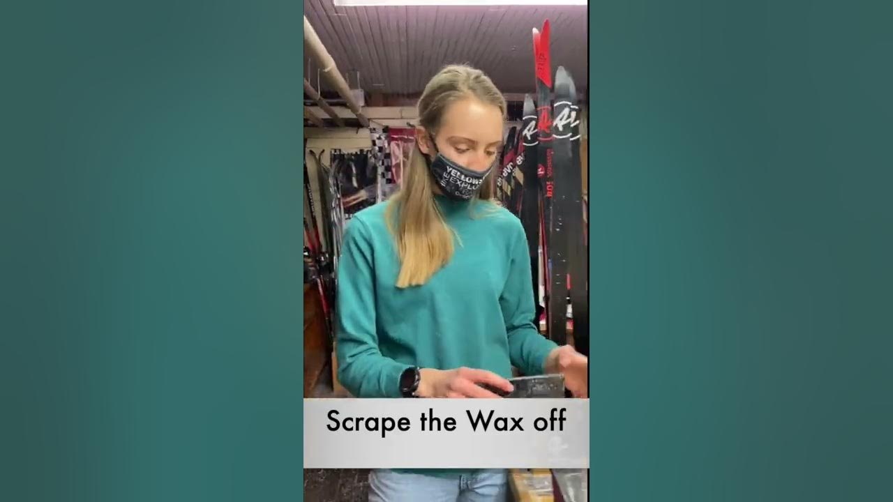 Skate Ski Waxing HD 1080p YouTube