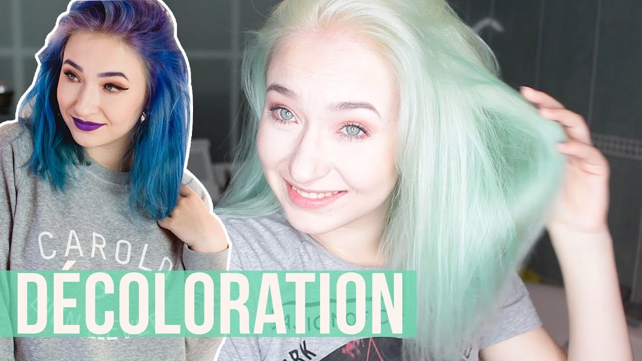 ♥ JE ME DÉCOLORE LES CHEVEUX ♥ Retirer du bleu/turquoise semi-permanent ?