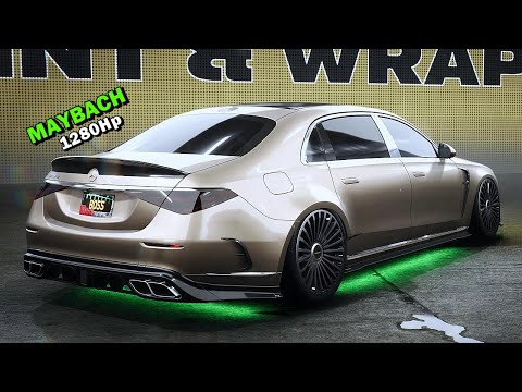 NFS UNBOUND PROJECT UNITE - MERCEDES-MAYBACH S68 CUSTOMIZATION | GAMEPLAY | MAX UPGRADE