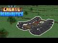 How to make WORKING TANK TRACKS in Minecraft (Create Aeronautics)