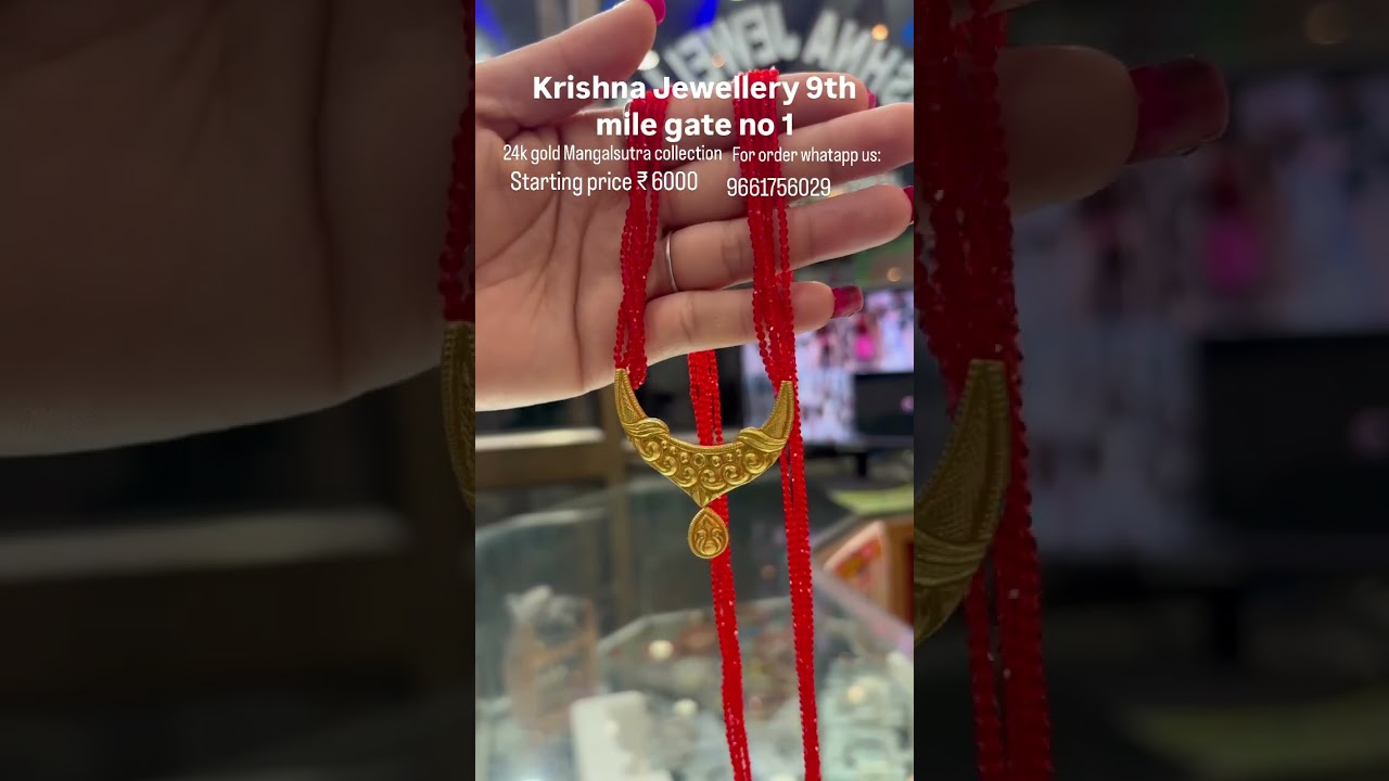 24k gold mangalsutra Nepali design