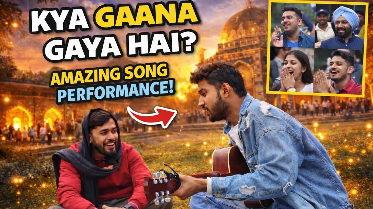 Random Musical Moment at Lodhi Garden | Guitar & Soulful Song 