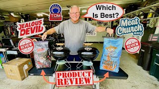 BBQ Charcoal Challenge! / Jealous Devil vs Meat Church Charcoal Briquettes / Which Is Best? 
