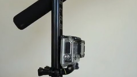 GoPro mount on GlideCam with DSLR! GoPro Tip #101 | MicBergsma