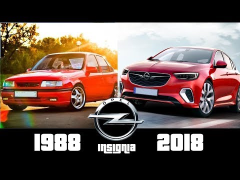 Opel Insignia / Vectra - The Evolution ( 1988-2018)