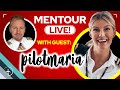 LIVE with Mentour Pilot and PilotMaria!