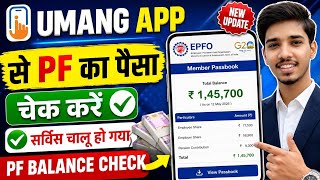 How to check PF balance on Umang | Umang EPFO balance check | How to check PF balance screenshot 2