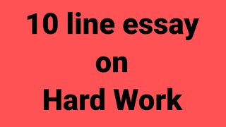 Celebrity 10 line essay on hard work/essay on hard work/paragraph on hard work/importance of hard work  Net Worth