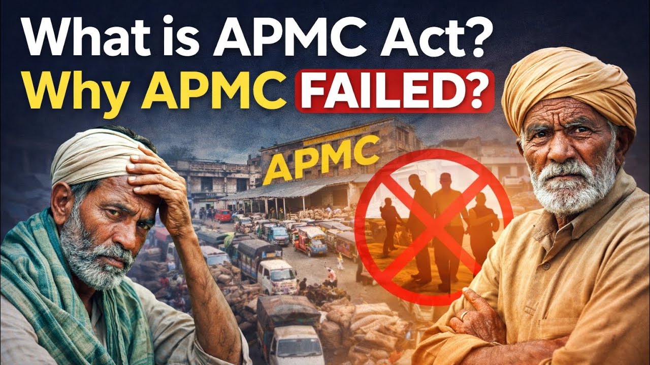 🙏 APMC Act Explained: History, Objectives, Issues & Reforms | UPSC ...