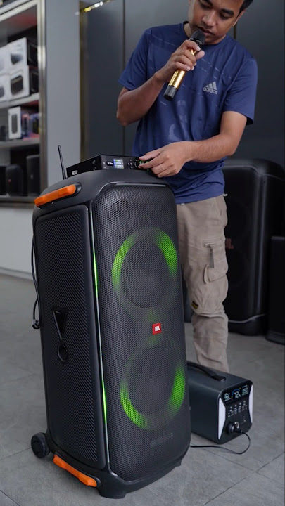 PartyBox 710 With Karaoke Microphone | JBL Speaker #usa #unitedstates #losangeles #california #jbl