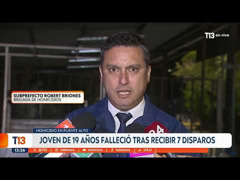 Joven de 19 años fallece tras recibir múltiples disparos en Puente Alto