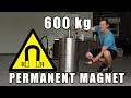 Massive 600 kg 1300 lbs neodymium magnet 4k