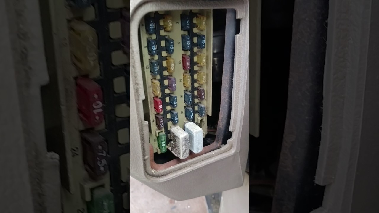 1994 to 1996 GRAND JEEP CHEROKEE FUSE AND RELAYS BOX - YouTube 2001 ford explorer fuse box diagram 