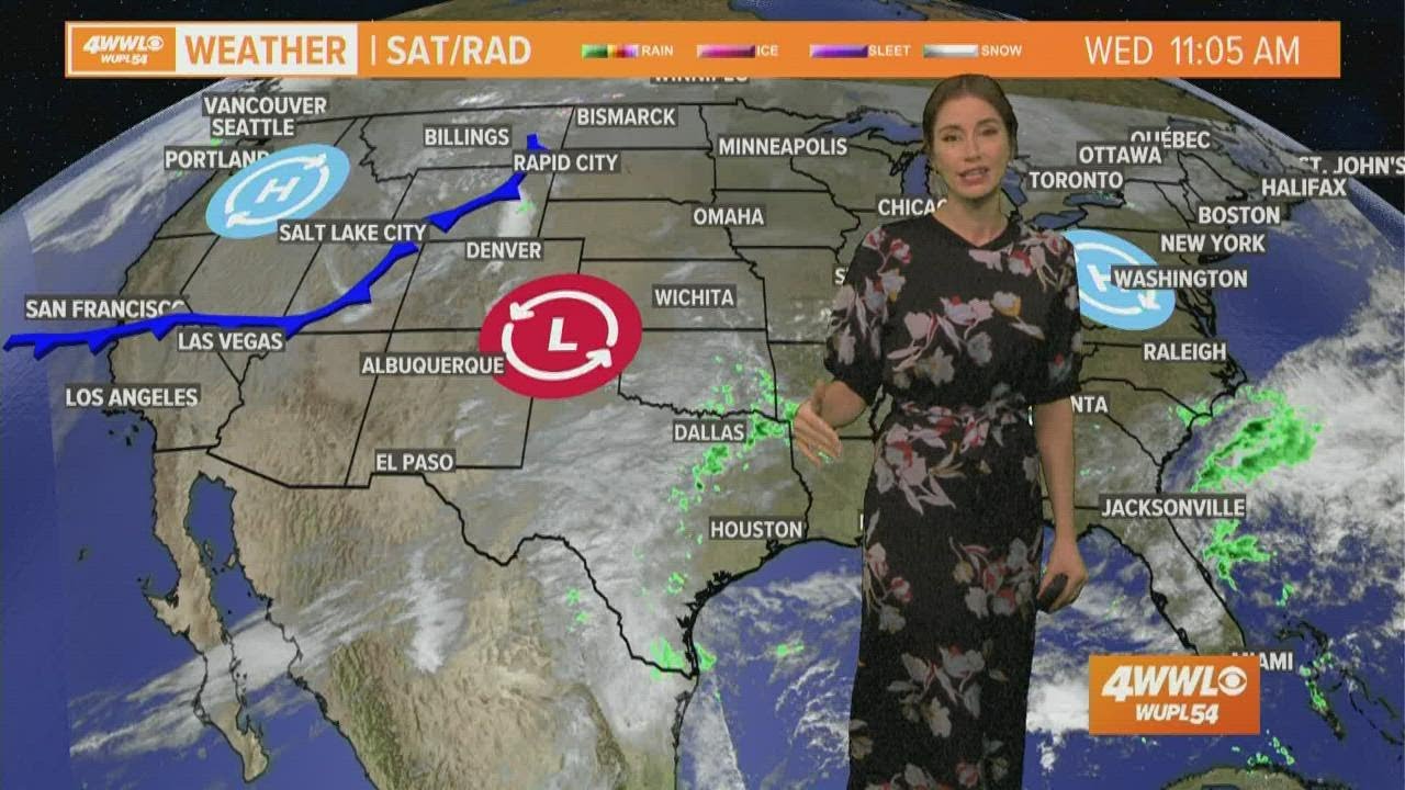 Sunny Wednesday ahead of rain Thursday - YouTube