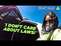 Defiant Woman Challenges the Law: A Tale of Ignorance and Consequences