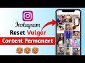 How To Reset Instagram Search Feed | Reset Instagram Account | Reset Instagram Suggested Content