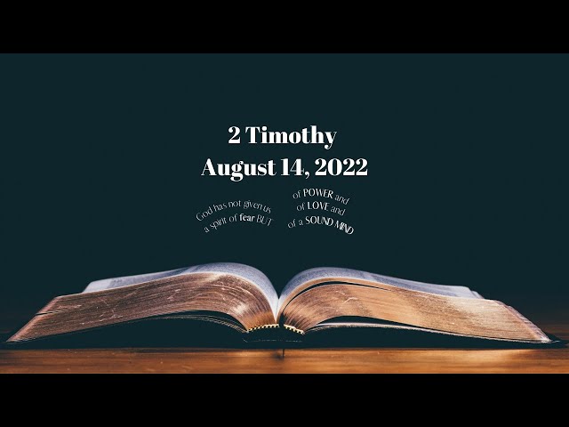 2 Timothy 3:1-9