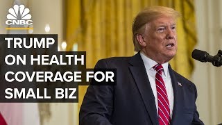 Trump delivers remarks on health coverage choices for small businesses – 06/14/2019