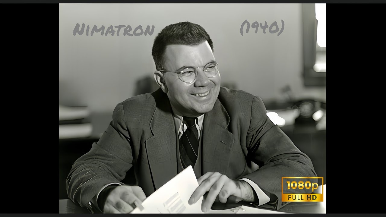Nimatron (1940) - Game material was the first game to release tennis ...