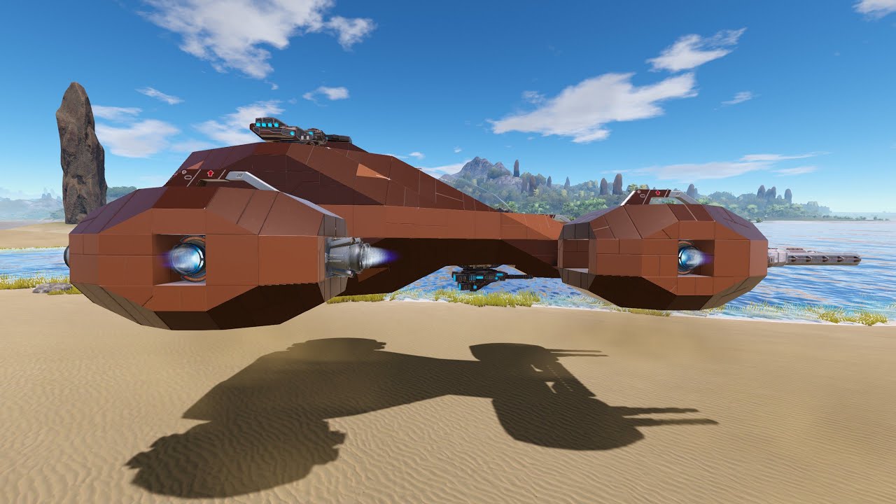 Empyrion Forsaken HV a Hover Vessel Blueprint YouTube