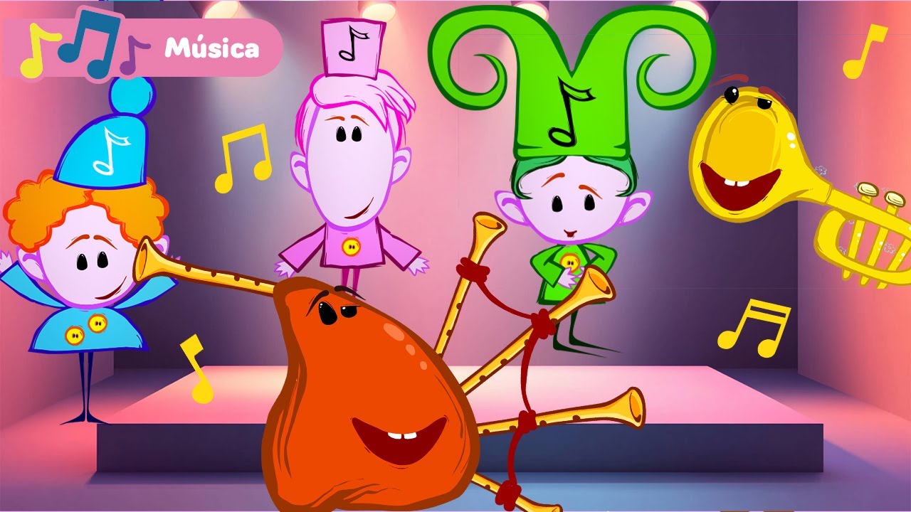 Aprenda Instrumentos Musicales Fácil para Niños | Video Educativo | Primeira Universidade