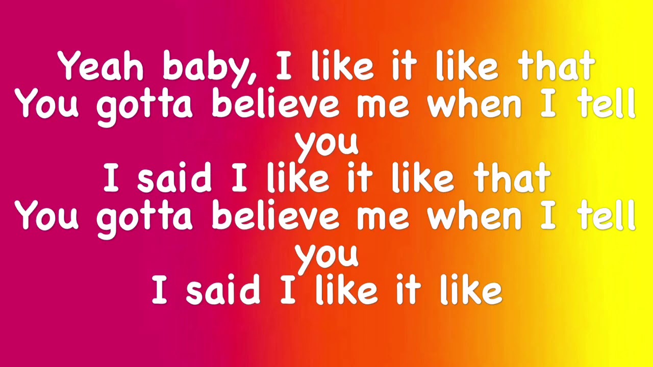 Cardi B I Like It (Lyrics) ft. Bad Bunny & J Balvin YouTube