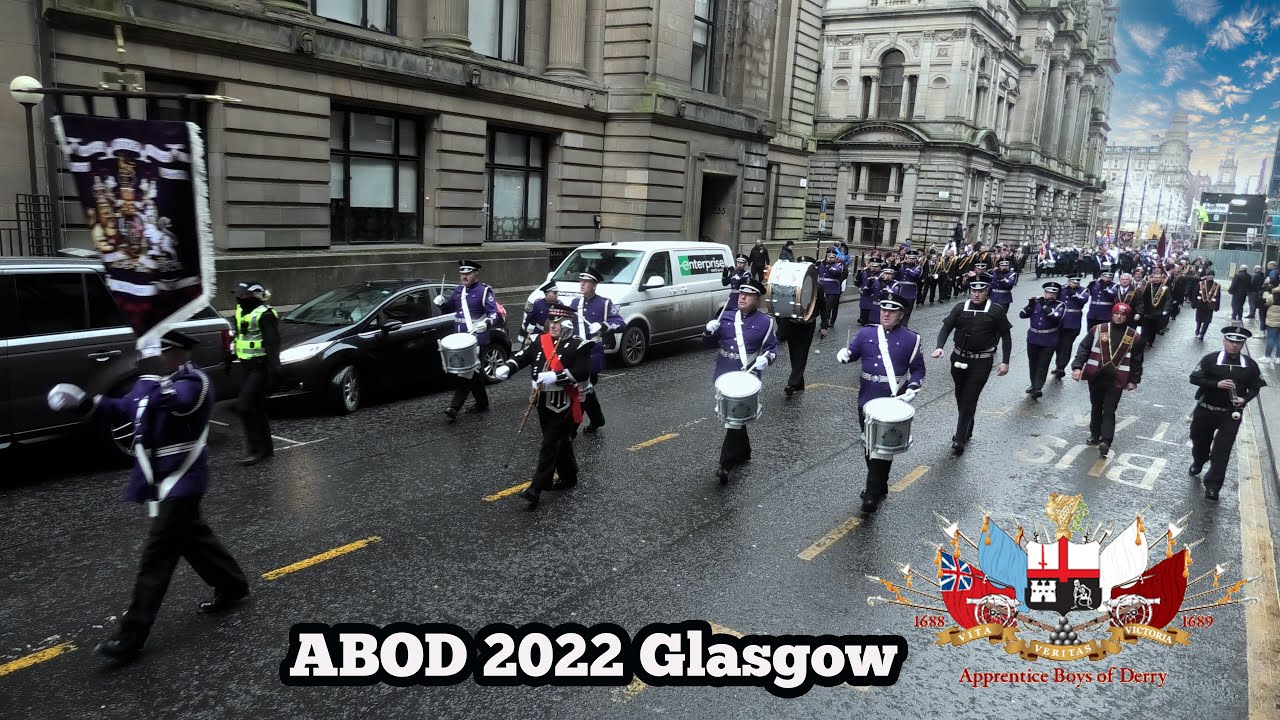 The Apprentice Boys of Derry (ABOD) December 2022 - Larkhall Purple Heros