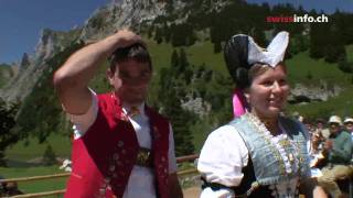 The dance of love -  A traditional performance in Appenzell, Switzerland