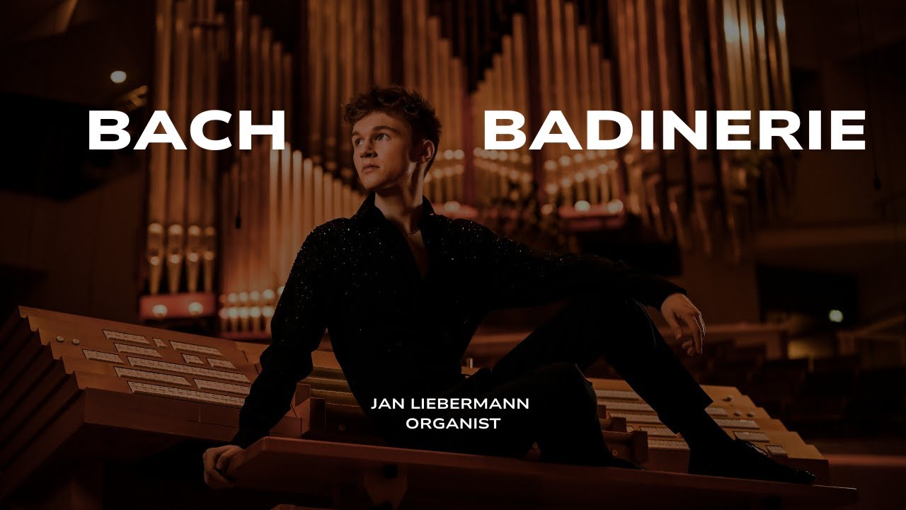 Bach - Badinerie BWV 1067 on the Organ | Jan Liebermann